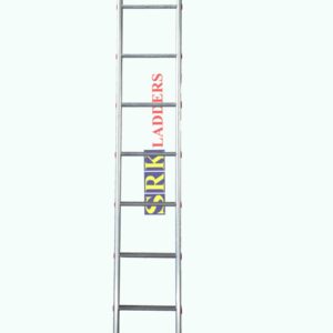 Bipole Aluminium Ladder - 2.5" Round Fluted Rungs